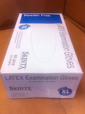 GLOVE LATEX EXAM, POWDER -FREE, TEXTURED, DIAMOND, 100/BX  Sizes: XS, S, M, L, XL